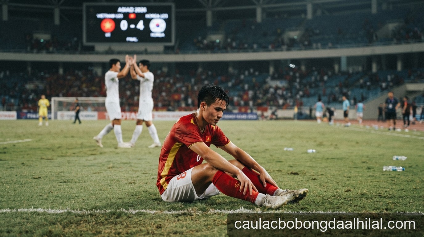 U23 Việt Nam dừng bước tại ASIAD 2026: Những bài học đắt giá từ thất bại trước Hàn Quốc