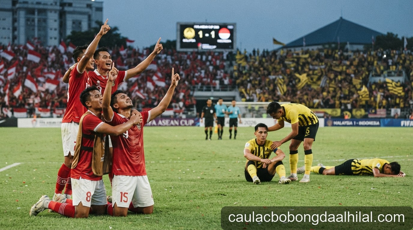 FIFA ASEAN Cup 2026: Malaysia tạo địa chấn, Indonesia ngậm ngùi lỡ hẹn chung kết - 2